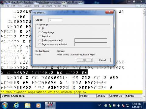 DBT's Screenshot (English)