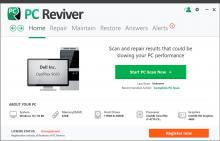 PC reviver screenshot